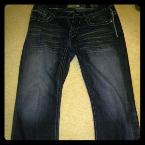 Men's Buckle Jeans